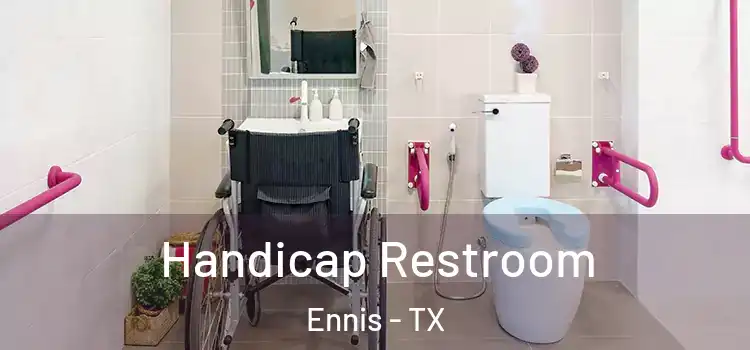 Handicap Restroom Ennis - TX