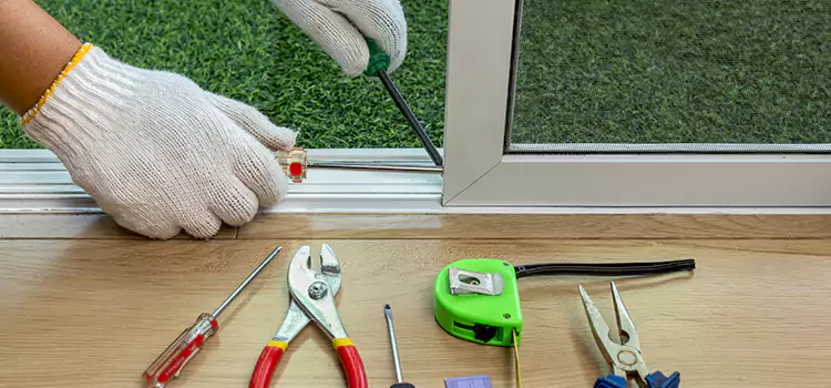 Sliding Door Track Replacement in Ennis, TX