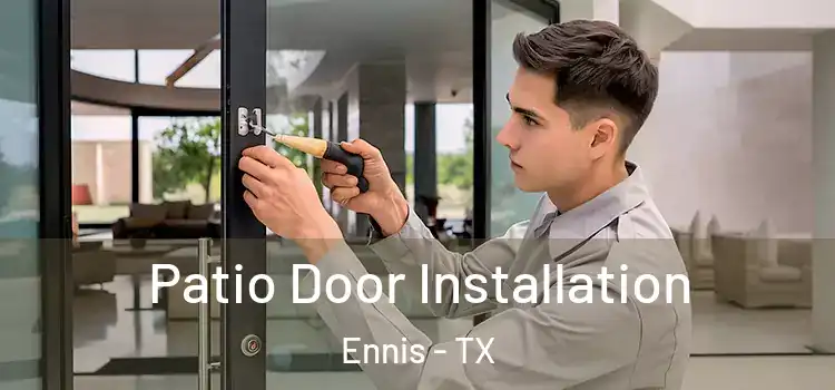 Patio Door Installation Ennis - TX