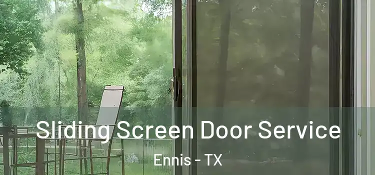 Sliding Screen Door Service Ennis - TX